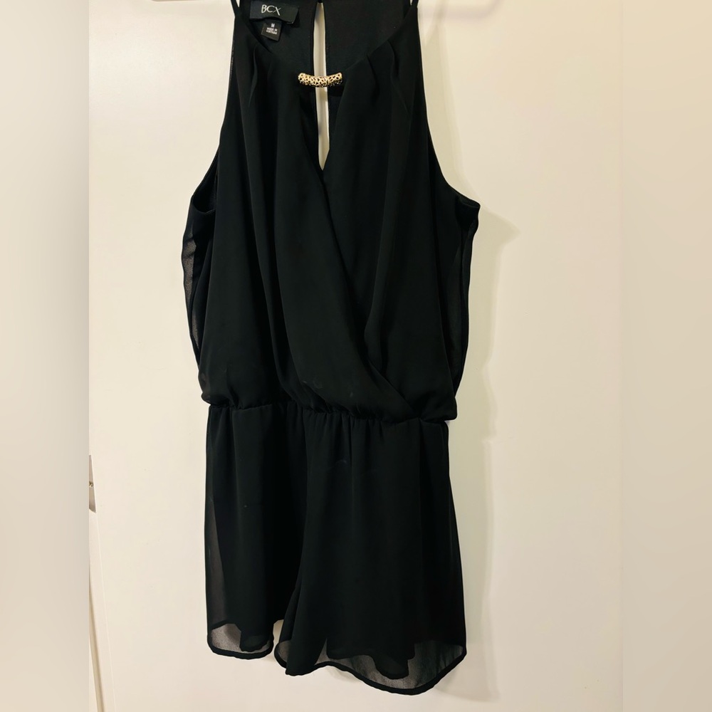 Comfy black romper!